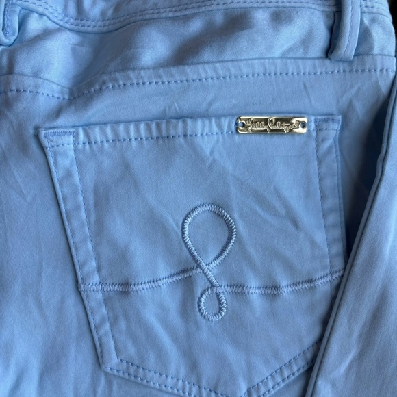 NWT!! Lilly Pulitzer Floral Printed worth skinny jean in Crew Blue - Picture 4 of 8